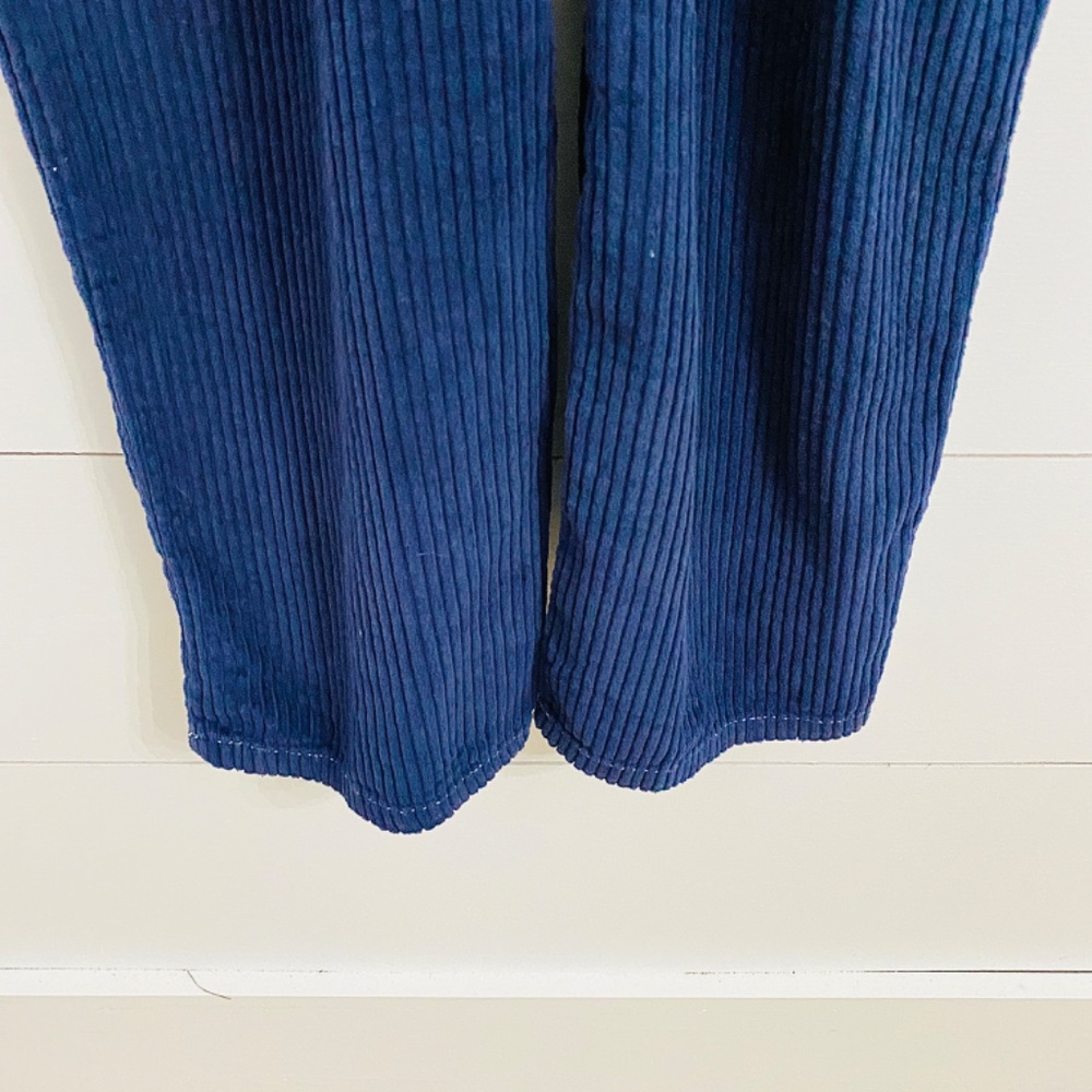 BDG Navy Corduroy Overalls, Women’s Size Small Petite - Picture 9 of 13